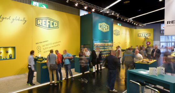 Chillventa 2022 - impressive Refco stand with almost 150 m2 shines in a new guise | © Chillventa 2022 - imposanter Refco Stand mit fast 150 m2 erstrahlt in  neuem Gewand